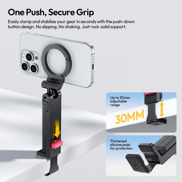 Тримач для телефону Ulanzi MA88 MagLock Phone Holder Mount Black