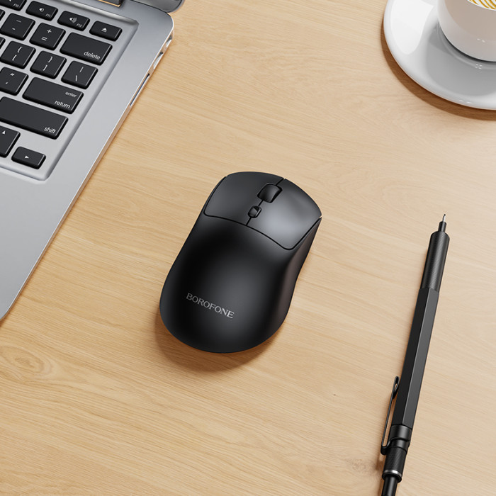 Маніпулятор миша BOROFONE BG151 Cielo dual-mode wireless mouse Black