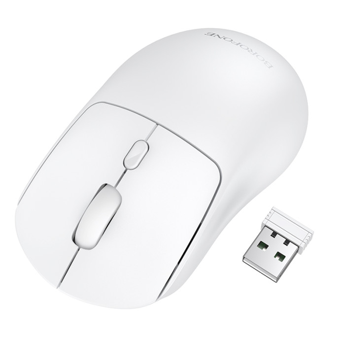 Маніпулятор миша BOROFONE BG151 Cielo dual-mode wireless mouse White