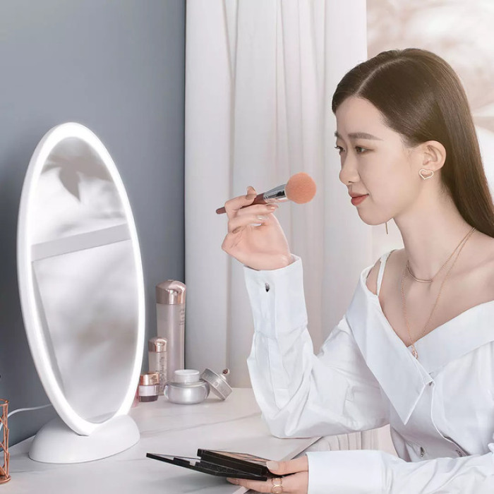 Дзеркало для макіяжу Xiaomi Jordan Judy large 18-inch LED Makeup Mirror