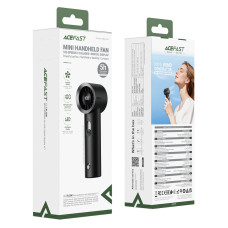 Вентилятор ACEFAST YF1 1800 mAh LED-дисплей mini handheld fan Black