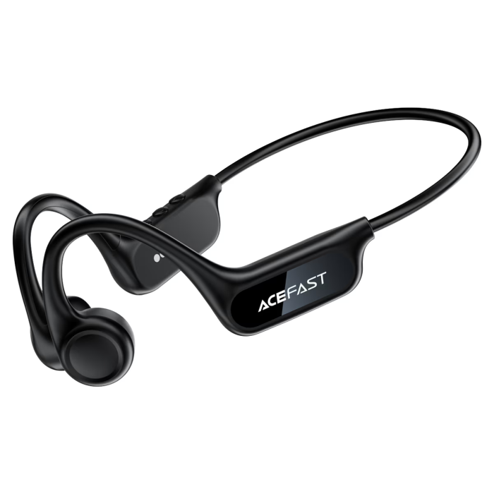 Бездротові спортивні навушники ACEFAST N10 bone conduction BT earphones, IP68, Black