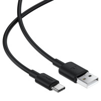 Кабель ACEFAST C25-04 USB-A to USB-C silicone charging data cable Black