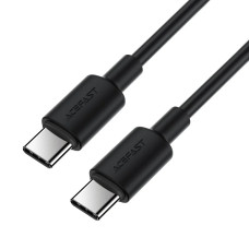 Кабель ACEFAST C25-03 USB-C to USB-C silicone charging data cable Black