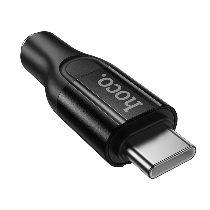 Аудіо перехідник HOCO UPA35 Mia digital audio converter Type-C to 3.5 Black