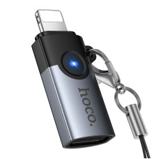 Перехідник HOCO UA46A Victory iP male to Type-C female adapter