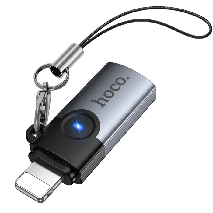 Перехідник HOCO UA46A Victory iP male to Type-C female adapter