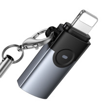 Перехідник HOCO UA46A Victory iP male to Type-C female adapter