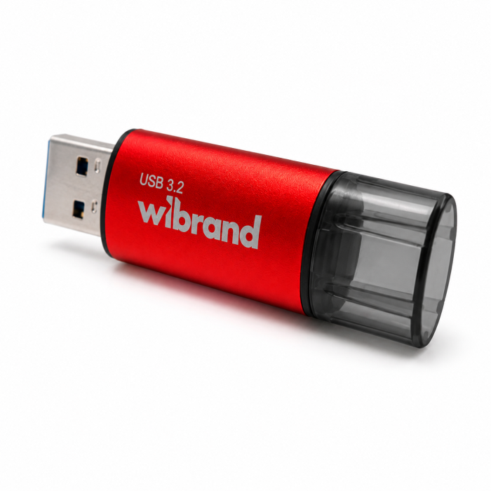 Флеш-накопичувач Wibrand USB 3.2 Gen1 Ladybug 16GB Red