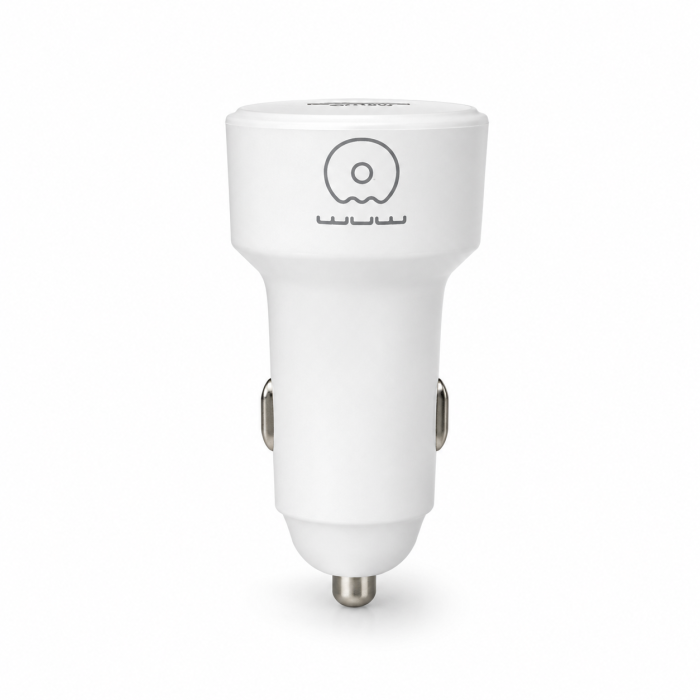 Автомобільний зарядний пристрій WUW-C244 USB20W+PD20W+PD15W White
