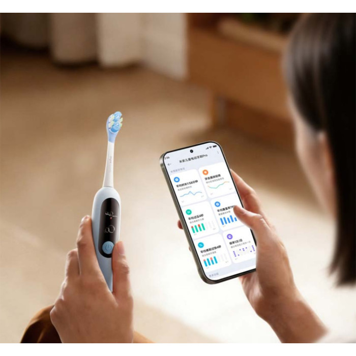 Електрична зубна щітка для дітей Xiaomi Mijia Children's Electric Toothbrush Pro Blue