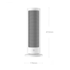 Тепловентилятор Xiaomi Mi Home Heater + (перехідник на EU розетку)