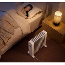 Обігрівач Xiaomi Mijia Graphene Oil Heater + (перехідник на EU розетку)
