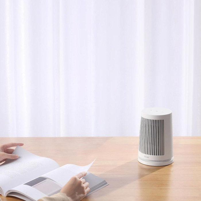 Тепловентилятор Xiaomi Mi Home Desktop Heater + (перехідник на EU розетку)