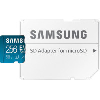 Карта пам'яті microSDXC (UHS-І U3) Samsung EVO Select 256Gb class 10 A2 V30 (R130MB/s, W30MB/s) (adapter SD)