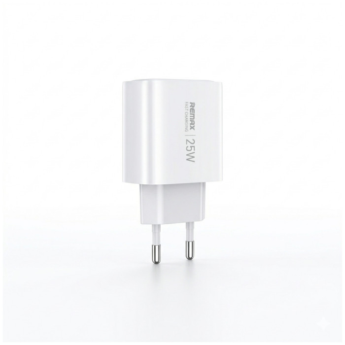 Мережевий зарядний пристрій REMAX Kiddy Series 25W 1C Fast Charger RP-U137 White
