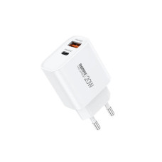 Мережевий зарядний пристрій REMAX Kiddy Series 20W A+C Fast Charger RP-U120 EU-White