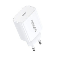 Мережевий зарядний пристрій REMAX Kiddy Series 20W 1C Fast Charger RP-U133 EU-White
