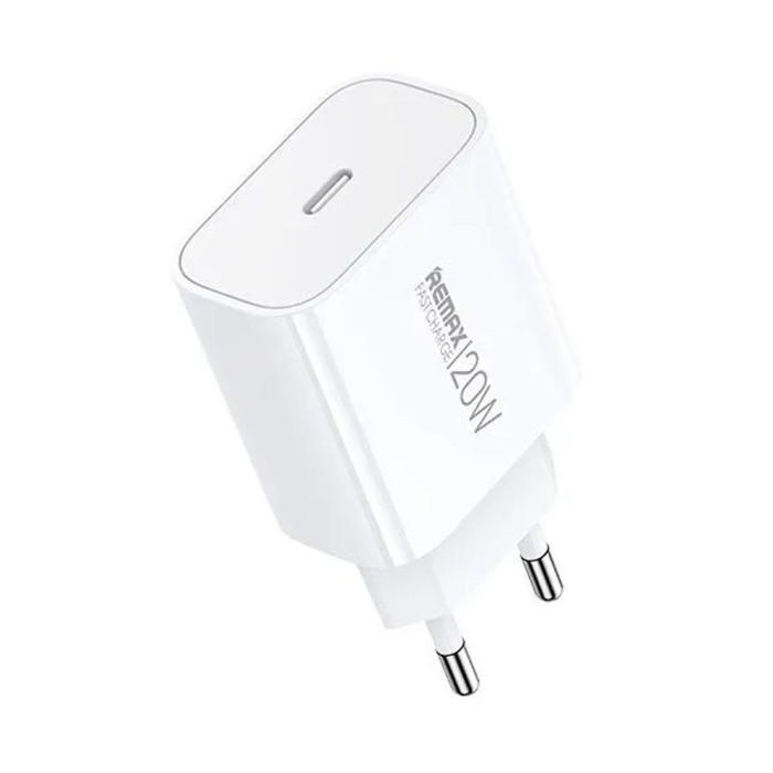 Мережевий зарядний пристрій REMAX Kiddy Series 20W 1C Fast Charger RP-U133 EU-White