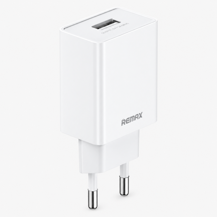 Мережевий зарядний пристрій REMAX Kiddy Series 2.4A Travel Charger RP-U95 EU-White