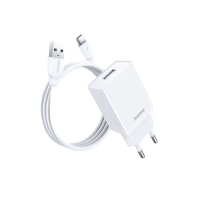 Мережевий зарядний пристрій з кабелем REMAX Kiddy Series 2.4A RP-Charger Set with Cable U95 Type-C