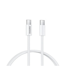 Кабель REMAX Chelectricy Series 65W PD Fast Charging Braided Data Cable  RC-C010 C-C White