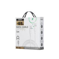 Кабель REMAX  Marlik Series PD 65W Fast Charging Cable RC-191 C-C  Type C-Type C-White