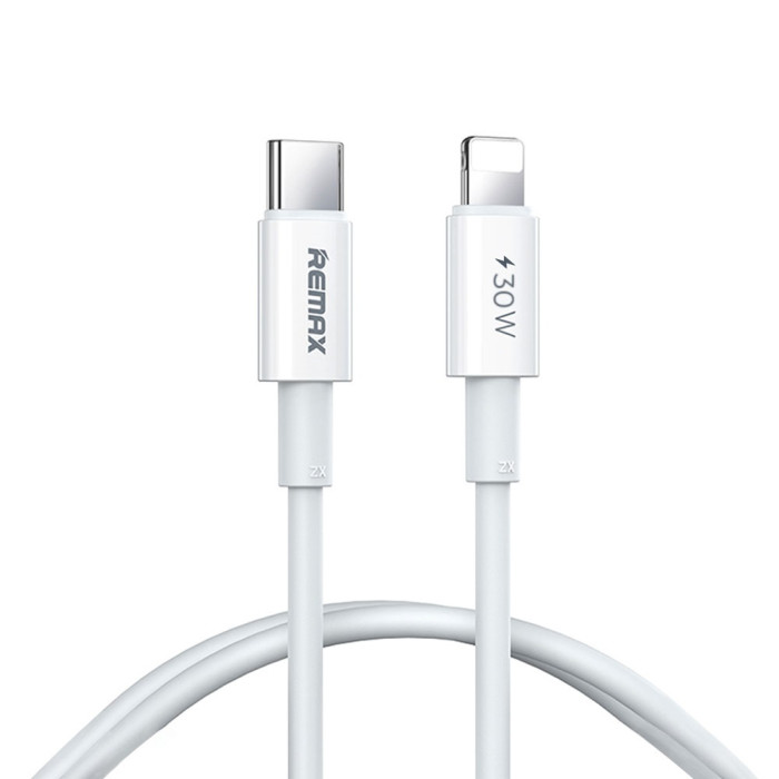 Кабель REMAX Dofon Series 30W PD Fast Charging Data Cable 1M RC-C026 (C-L) White