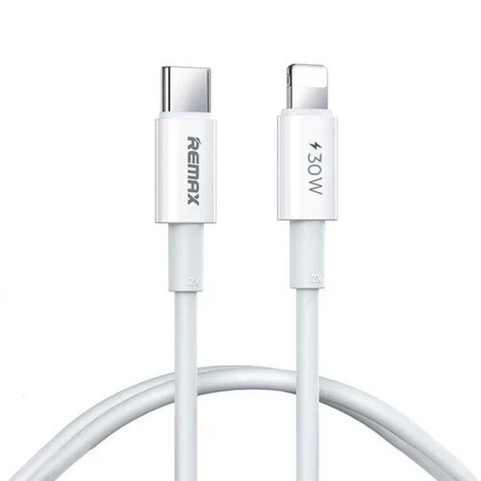 Кабель REMAX Dofon Series 30W PD Fast Charging Data Cable 2M RC-C123 C-L White