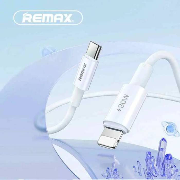 Кабель REMAX Dofon Series 30W PD Fast Charging Data Cable 2M RC-C123 C-L White