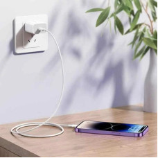 Кабель REMAX Dofon Series 30W PD Fast Charging  Data Cable 2M  RC-C123 C-L White
