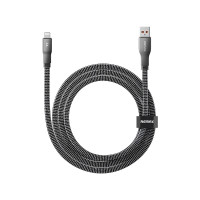 Кабель REMAX Pisces Series  Zinc Alloy Braided Data Cable CB37 1.2M (A-L)-3A