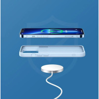 Бездротовий зарядний пристрій REMAX Jinga Series 15W Magnetic Wireless Fast Charger  RP-W58 White