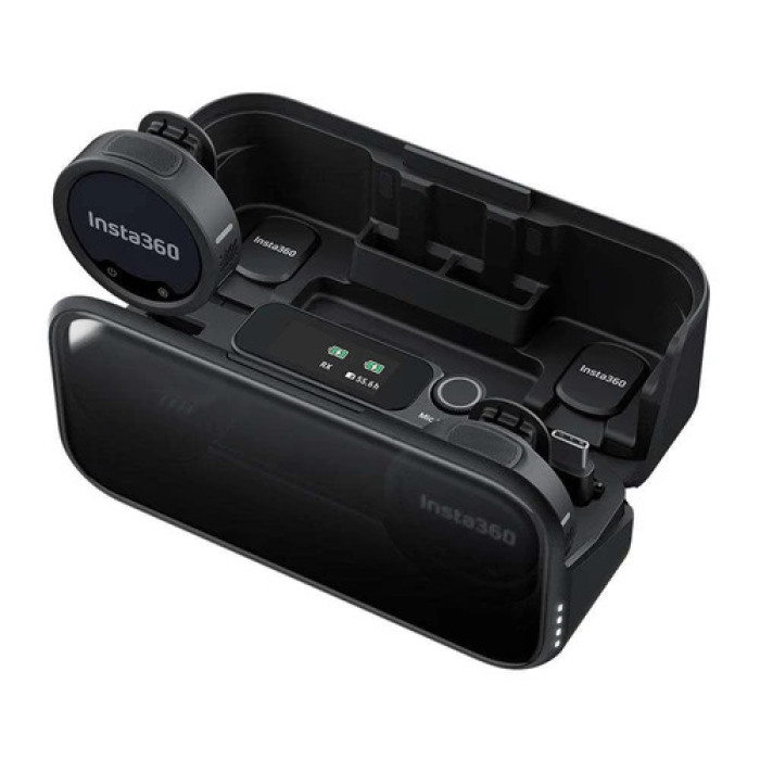 Бездротова мікрофонна система Insta360 Mic Pro (2TX+1RX)