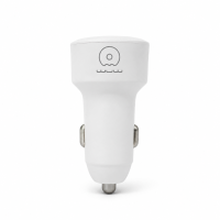 Автомобільний зарядний пристрій WUW-C243 PD20W+ PD20W White