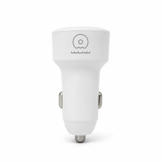 Автомобільний зарядний пристрій WUW-C243 PD20W+ PD20W White