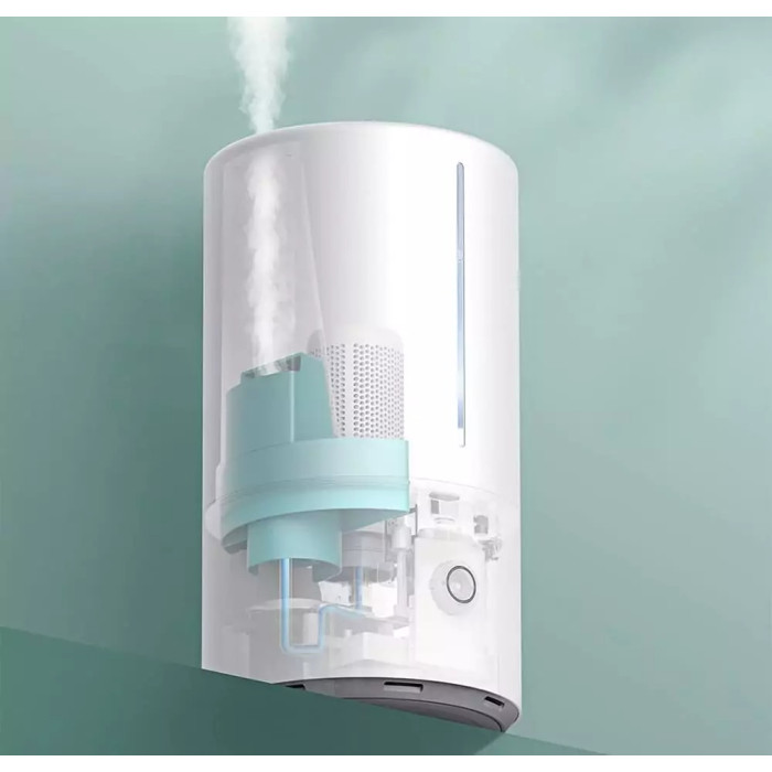 Зволожувач повітря Xiaomi Mijia Smart Sterilization Humidifier Model S + (перехідник на EU розетку)
