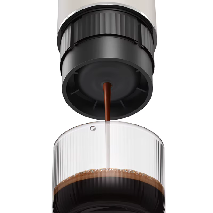 Портативна кавоварка з манометром Xiaomi Circle Joy LeCui Portable Italian Electric Coffee Machine, White