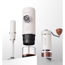 Портативна кавоварка з манометром Xiaomi Circle Joy LeCui Portable Italian Electric Coffee Machine, White