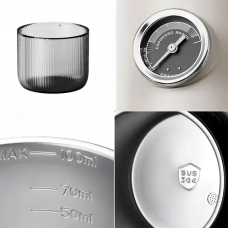Портативна кавоварка з манометром Xiaomi Circle Joy LeCui Portable Italian Electric Coffee Machine, White
