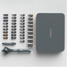 Викрутка з комплектом біт Xiaomi Duke RS2 ratchet screwdriver set gray