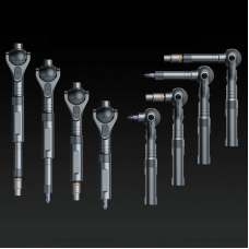 Викрутка з комплектом біт Xiaomi Duke RS2 ratchet screwdriver set gray