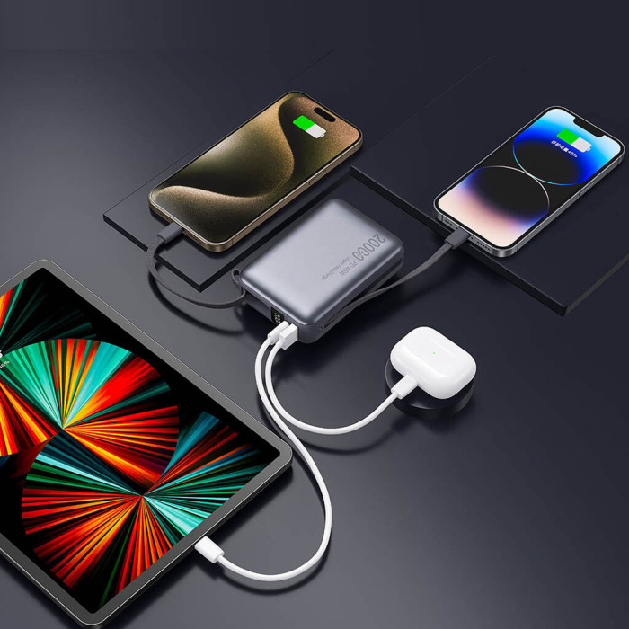 Зовнішній акумулятор WUW Y245 45W 20000 mah
