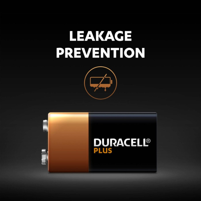 Батарейка крона Duracell Plus Power 9V/6LR61 (1шт)