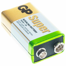 Батарейка крона GP 9V/6LF22 SUPER ALKALINE тех.пак. (1шт)