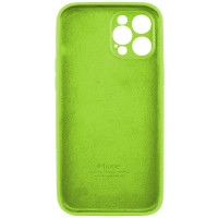 Чохол для смартфона Silicone Full Case AA Camera Protect for Apple iPhone 12 Pro 24,Shiny Green