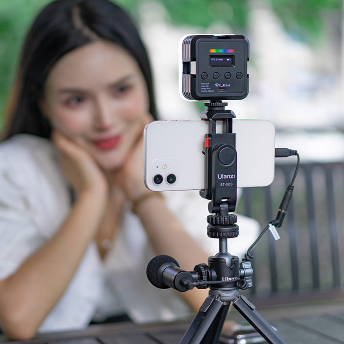 Тримач для телефону Ulanzi Vijim Plastic Cell Phone Holder Black(UV-2575 ST-06S)