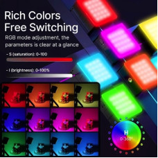 Відеосвітло Ulanzi Vijim Rechargeable Mini RGB Light (UV-B01001 VL49 RGB Pro)