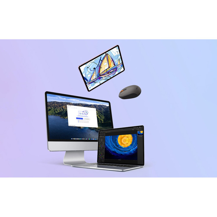 Маніпулятор миша бездротова Baseus F01B Tri-Mode Wireless Mouse Frosted Gray