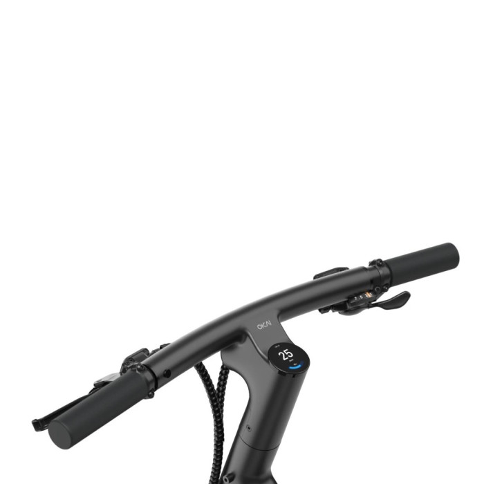 Електровелосипед OKAI EB60 Black 28', 250(500)W, 9,6Ah, 61.2km, 25km\h, NFC, App, 23kg